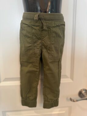 Jumping Beans Kids Olive Cargo Jogger Pants